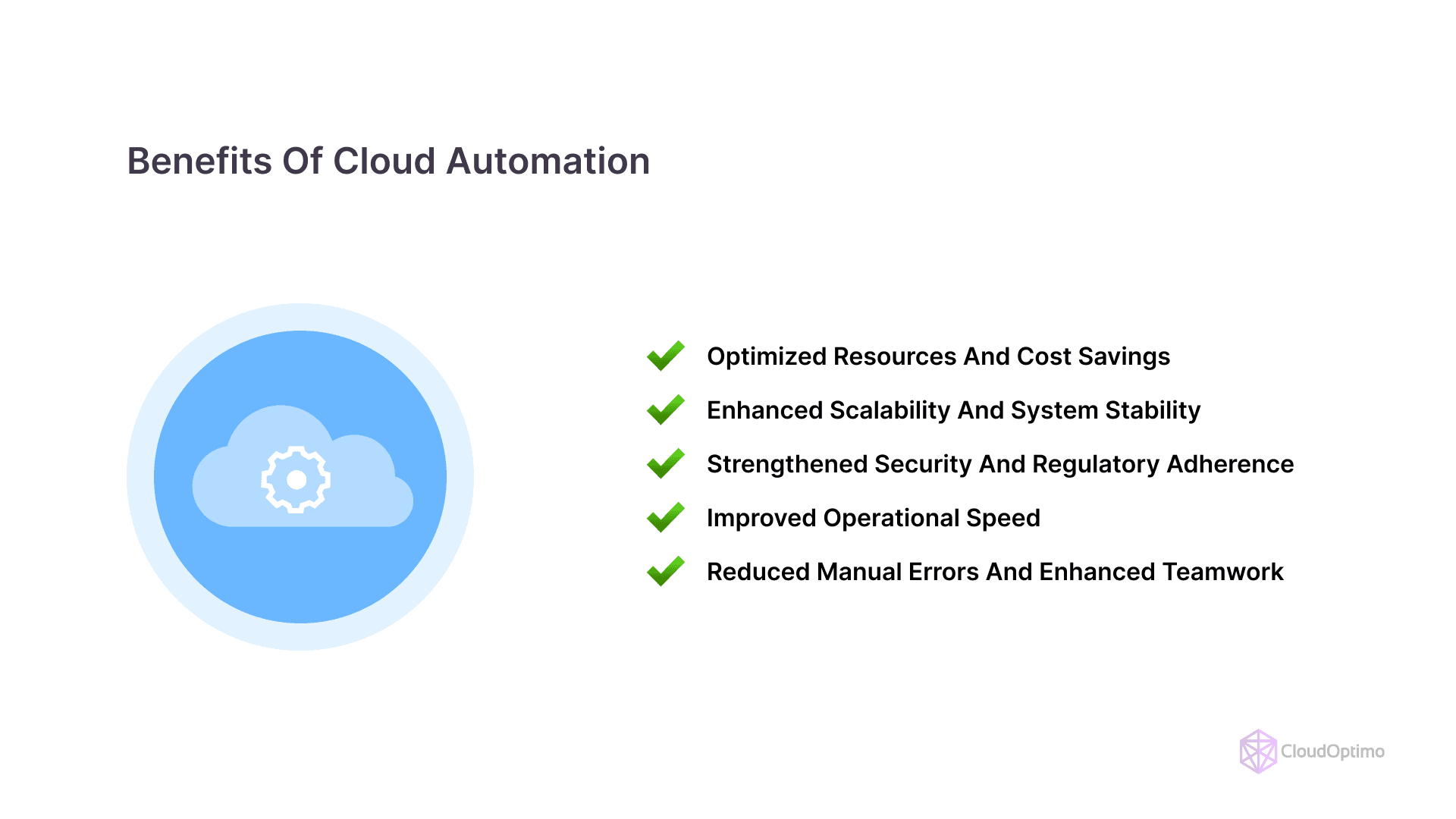 Benefits of Cloud Automation