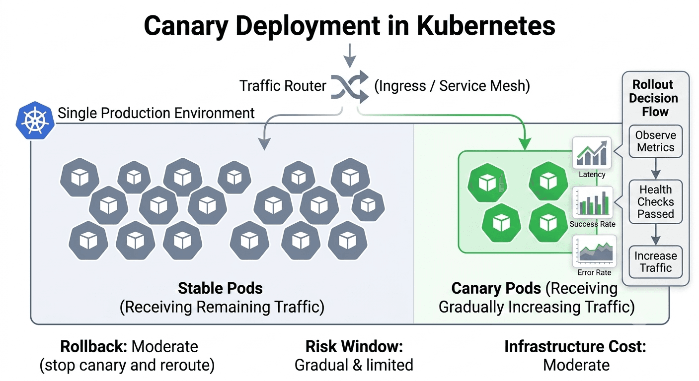 Canary Deployment in Kubernetes