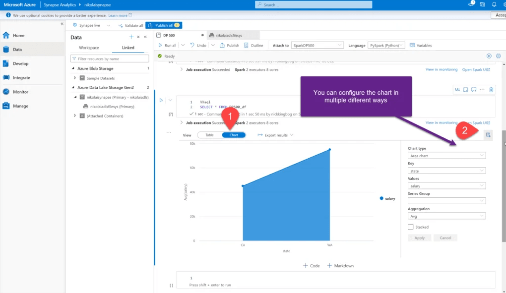 apache spark azure synapse