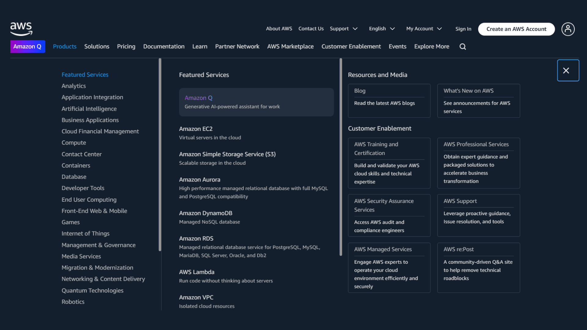 Amazon Web Services AWS Cloud Storage Solutions